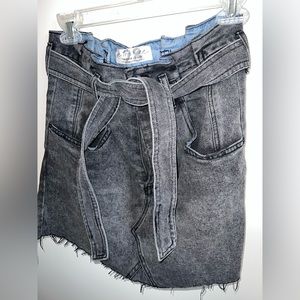 Free People Grey Skirt